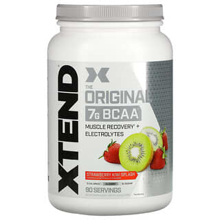 XTEND, El original, 7 g de BCAA, Salpicadura de fresa y kiwi, 1,26 kg (2,78 lb)