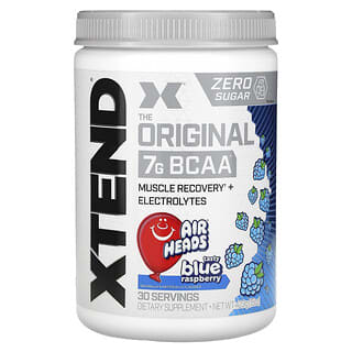 XTEND, The Original 7G BCAA, Air Heads Tasty Blue Raspberry, 15 oz (423 g)