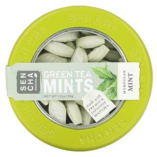 Sencha Naturals, Green Tea Mints, Moroccan Mint, 1.2 oz (35 g)