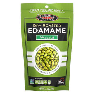 Seapoint Farms, Dry Roasted Edamame, Wasabi, 99 g (3,5 oz.)