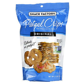 Snack Factory, Pretzel Crisps, Original, Estilo Deli, 204 g (7,2 oz)