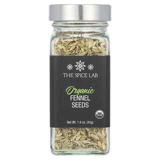 The Spice Lab, Organic Fennel Seeds, 1.6 oz (45 g)