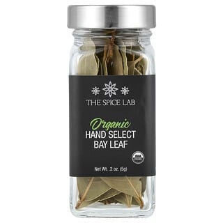 The Spice Lab, Hoja de laurel orgánica seleccionada a mano, 5 g (0,2 oz)