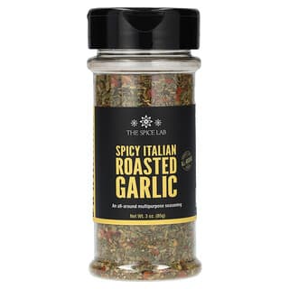 The Spice Lab, Condimento multiusos, Ajo tostado italiano picante, 85 g (3 oz)