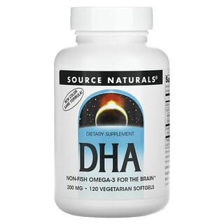 Source Naturals, Neuromins DHA，200 毫克，120 粒素食軟膠囊