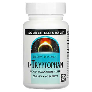 Source Naturals, L-Tryptophan, 60 Tablets