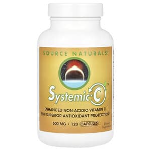 Source Naturals, Systemic C™, 1,000 mg, 120 Capsules (500 mg per Capsule)