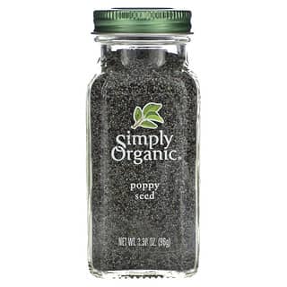 Simply Organic, Poppy Seed, 3.38 oz (96 g)