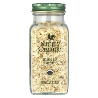 Simply Organic, Minced Onion, 2.21 oz (63 g)