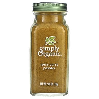 Simply Organic, Острый порошок карри, 79 г