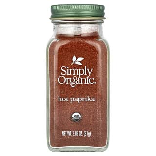 Simply Organic, Paprica piccante, 81 g