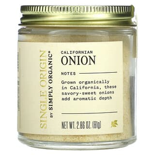 Simply Organic, Single Origin, California Onion, 2.86 oz (81 g)