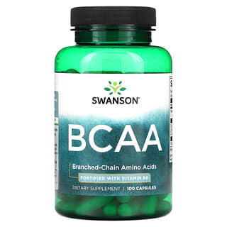 Swanson, BCAA`` 100 cápsulas