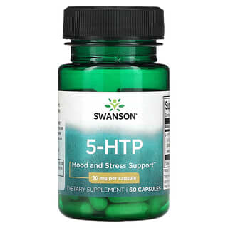 Swanson, 5-HTP（ヒドロキシトリプトファン）、50mg、60粒