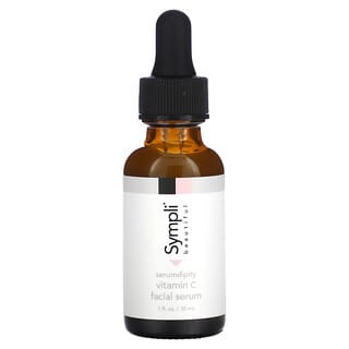 Sympli Beautiful, Serumdipity, Vitamin C Facial Serum, 1 fl oz (30 ml)