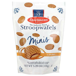 Daelmans, Mini Stroopwafel, caramello, 150 g