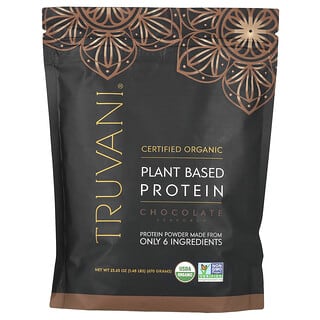 Truvani, Plant Based Protein, Chocolate, 1.48 lbs (670 g)