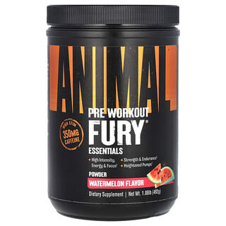 Animal, Fury®, Pré-entraînement, Pastèque, 492 g