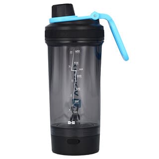 Voltrx, Galio, Botella mezcladora eléctrica, Azul Everest, 700 ml (24 oz)