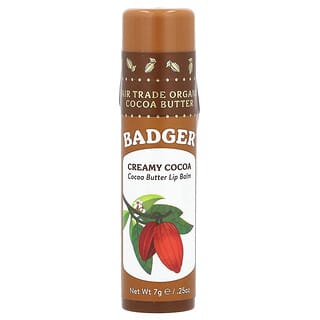 Badger, Balm Labial Manteiga de Cacau, Laranja Doce, 7 g (0.25 oz)