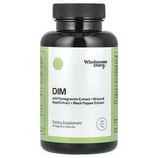 Wholesome Story, DIM, 150 mg, 60 cápsulas vegetales