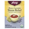 Yogi Tea, Soulagement du stress, Miel et lavande, Sans caféine, 16 sachets de thé, 29 g