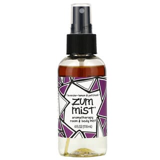 ZUM, Zum Mist, Brume d'aromathérapie pour le corps, Lavande-citron et patchouli, 118 ml