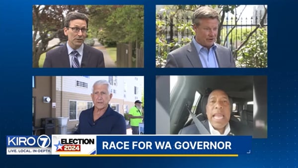 Top 4 gubernatorial candidates speak to KIRO 7