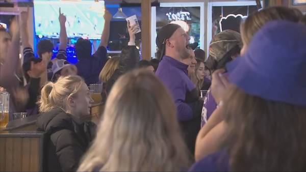 ‘Go Dawgs baby’: Husky fans soak up spotlight as Seattle businesses prepare for extended season 