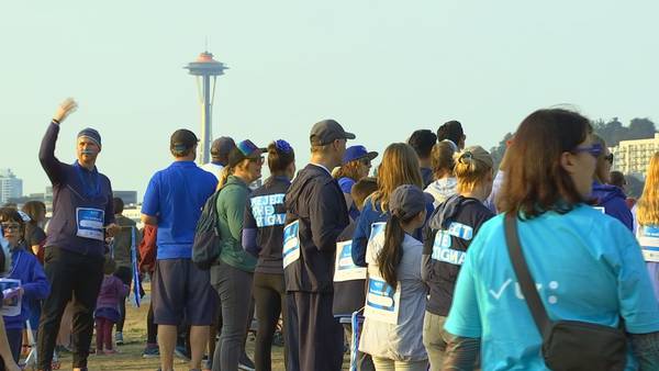 Hundreds gather at Gas Works Park for Seattle’s first Walk to End Colon Cancer