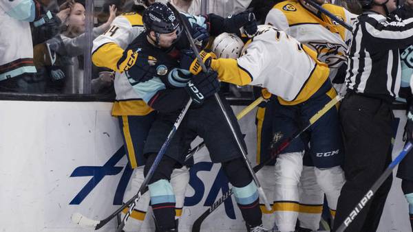 Predators extend points streak to 14 games with a 4-1 win over Kraken