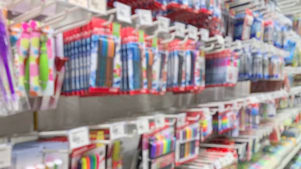 Some families taking road trips to get best prices on back-to-school supplies