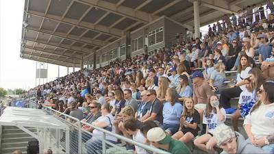 VIDEO: ‘Fish bowl’ football game