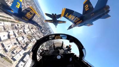 Blue Angels arrive in Seattle ahead of Seafair weekend