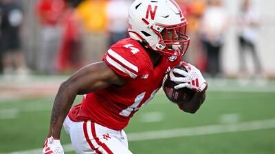 Watch: Nebraska's Rahmir Johnson makes wild TD catch to put the Huskers up 4 TDs on Colorado