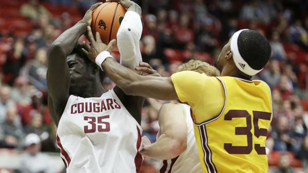 Jakimovski, Powell, Gueye help Washington St. past ASU 75-58