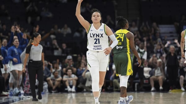 McBride hits seven 3-pointers, scores season-high 32 as Lynx beat Storm 83-64