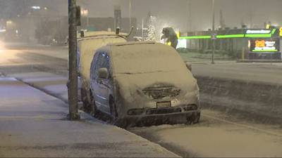 Snow, ice coat parts of Puget Sound with heavy rain on the way 