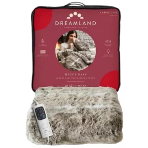 Dreamland Alaskan Husky Faux Fur Throw