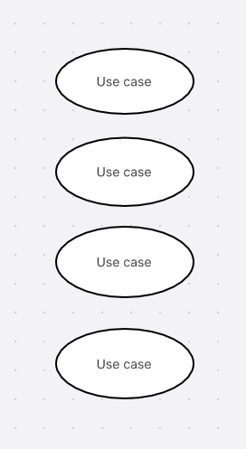 create the use case elements