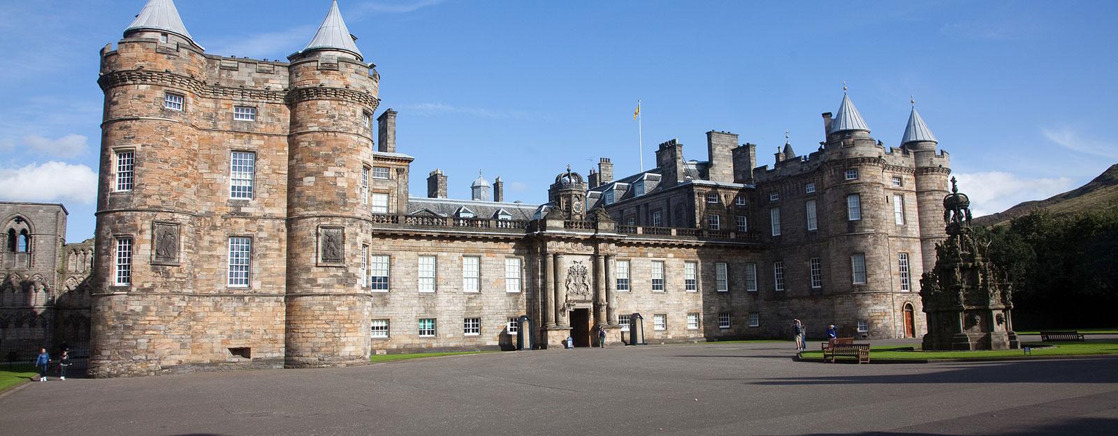 The Palace of Holyroodhouse in Edinburgh