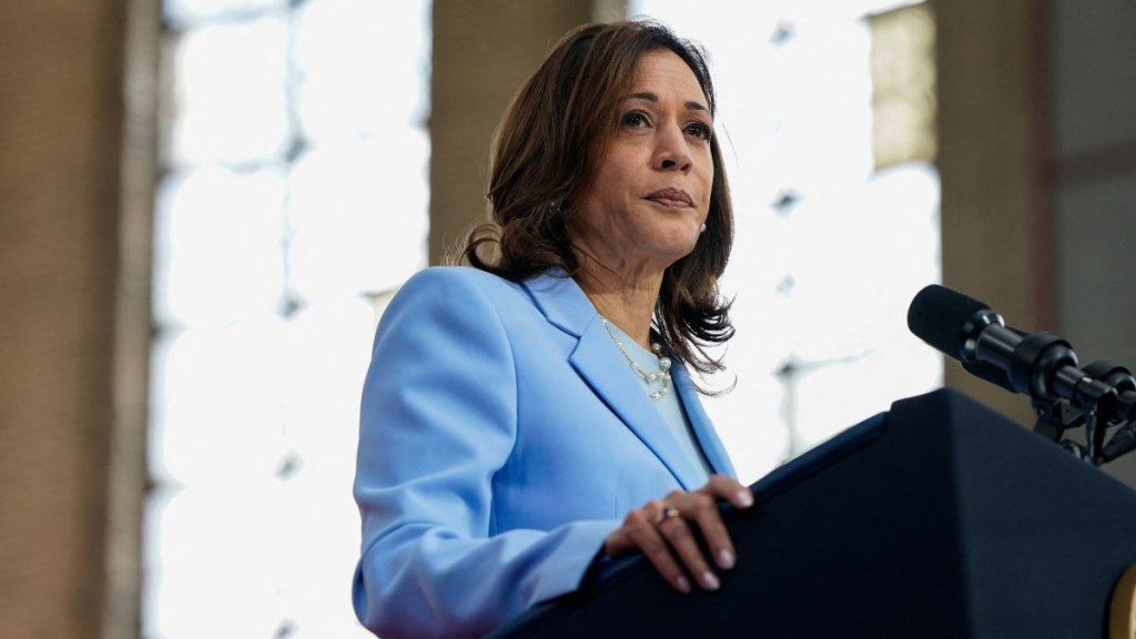 La vicepresidenta de EE.UU., Kamala Harris (Reuters)