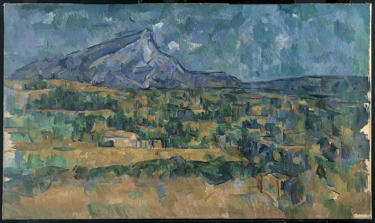 Mont Sainte-Victoire, Paul Cézanne  French, Oil on canvas