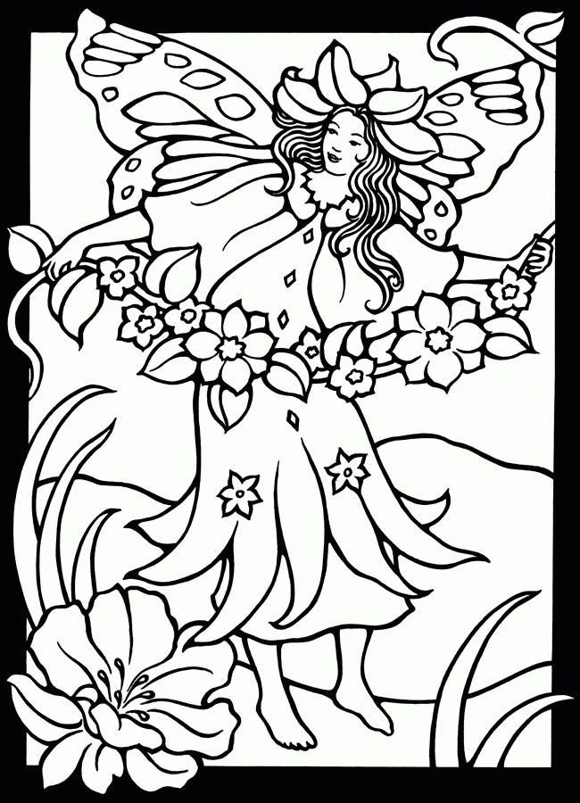 Free Printable Stained Glass Coloring Pages Coloring Home