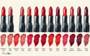 Different Colors of Red Lipstick