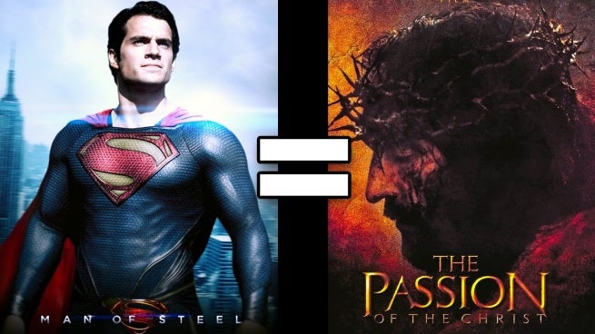 man of steel passion of the christ