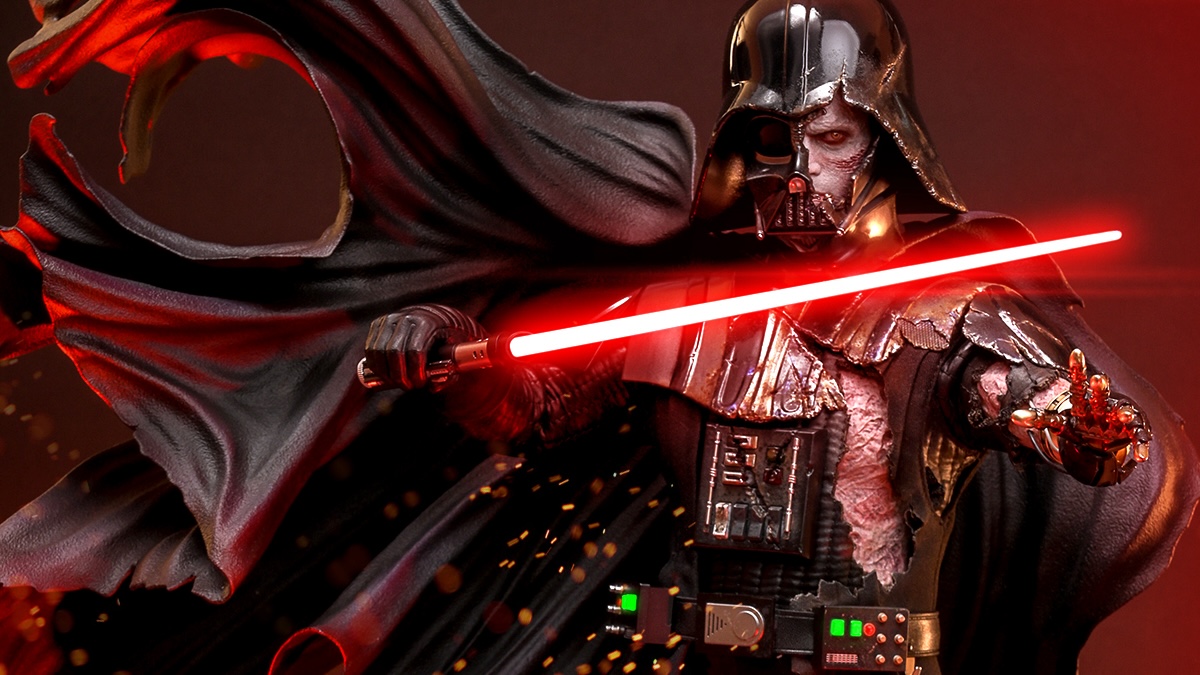 STAR WARS: Hot Toys Unveils Amazing Battle-Damaged Darth Vader ...