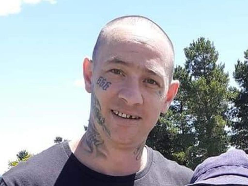 Wade Allen Mackenzie pleaded guilty to using a tomahawk during an armed robbery at Lenah Valley in 2023. Picture: Facebook **EDITOR NOTE: CROP OUT PEOPLE NOT WADE (he's one with tatts)