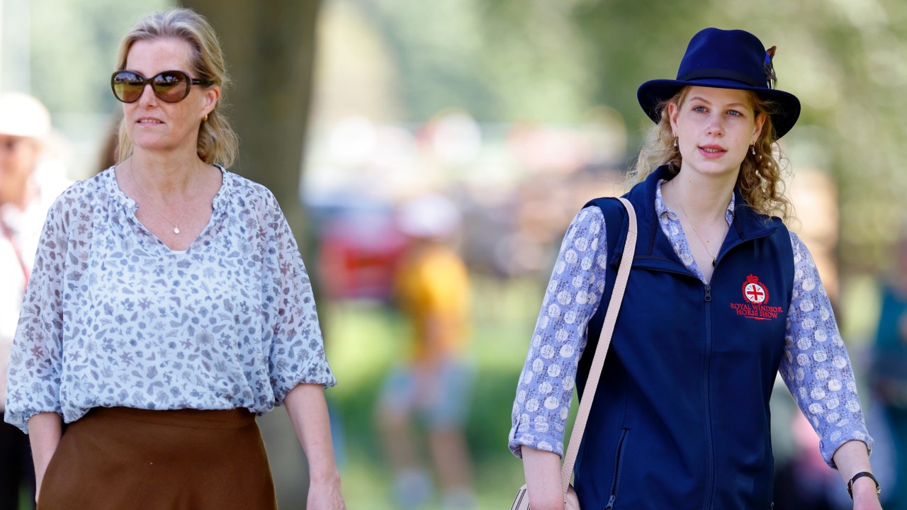 Lady Louise Windsor has expressed her interest in joining the armed forces and is currently a member of the army cadets. Picture: Max Mumby/Indigo/Getty Images