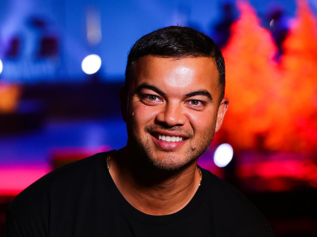 SYDNEY, AUSTRALIA - NewsWire Photos DECEMBER 02 2020: Singer Guy Sebastian poses for a portrait during 
a rehearsal for the The Sebastian Foundationâs spectacular free online concert, Carols from Parramatta, Sydney Australia. Picture: NCA NewsWire / Gaye Gerard